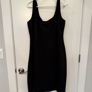 Plus Size City Chic Body Con Black Sleeveless Dress